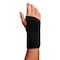 Ergodyne Wrist Brace, Nylon, Polyester, Spandex, Single Strap, Right, Black, Size S 4005 - alternate 1